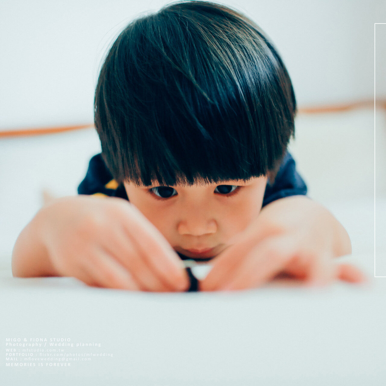 MF STUDIO 兒童寫真實拍影像