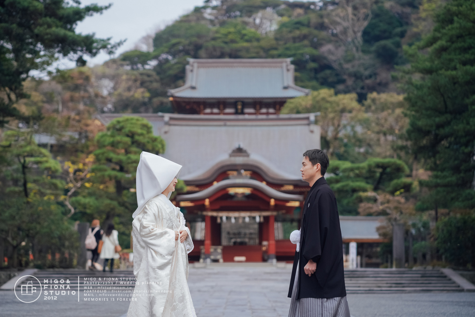 鶴岡八幡宮の神前式日本婚禮紀錄 Mf Studio