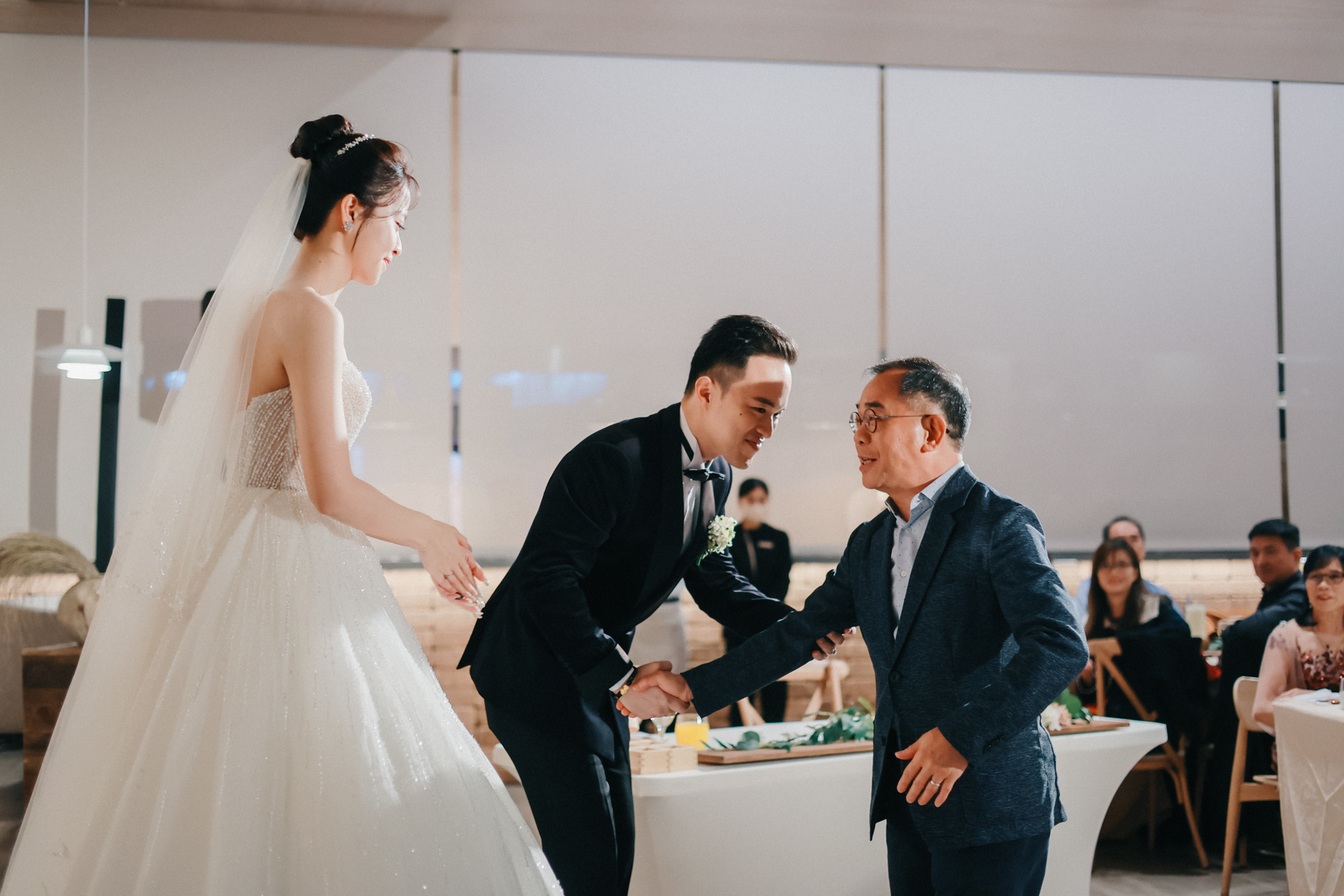 新郎在證婚時說出誓言